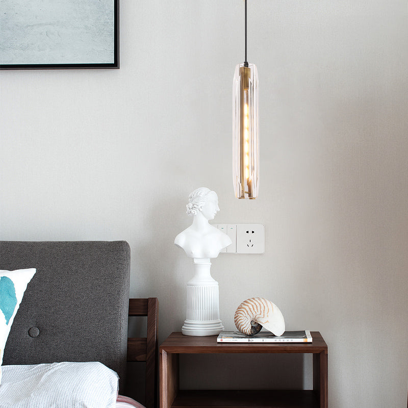 brass wire pendant light