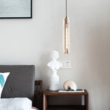 brass wire pendant light