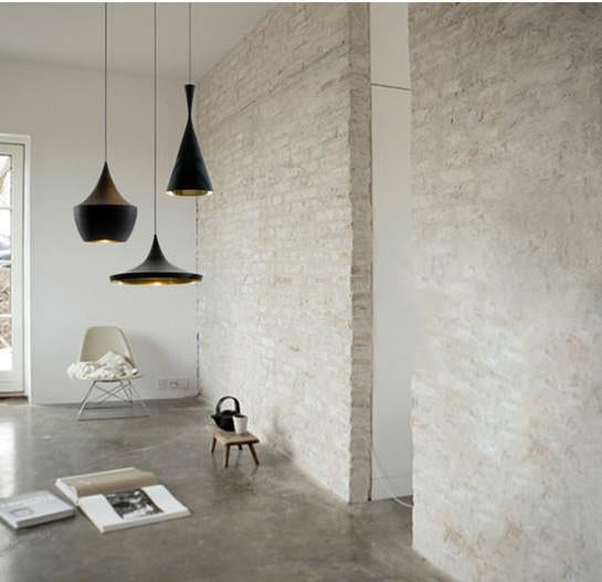 Modern Beat Black Pendant Light