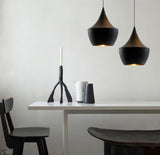 Modern Beat Black Pendant Light