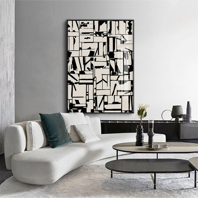 Broken Modern Canvas Print