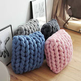 Bumbly Braided Pillows