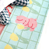 Bunny and Flowers Bedroom Runner