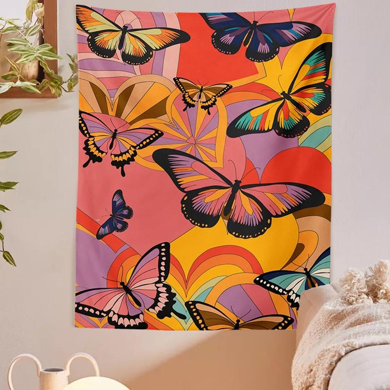 Indie Butterflies Tapestry