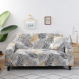 Banana Leaf Sofa Cover with One Pillowcase