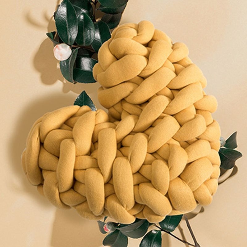 Cassidy Knot Heart Pillow