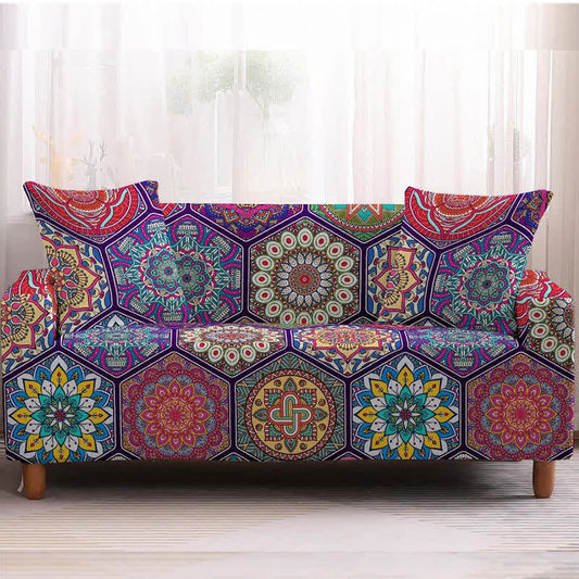 Bohemian Enchanting Pattern Stretchable Couch Cover