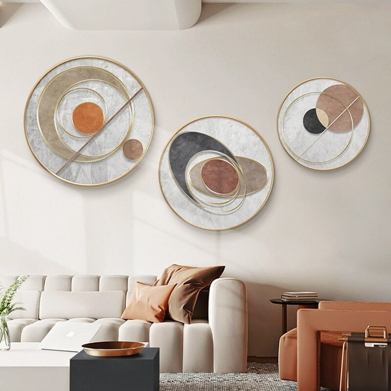 Celestial Circular Canvas Prints