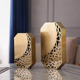 Celina Luxury Metal Vases