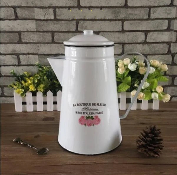 Chantilly Enamel Water Pitcher