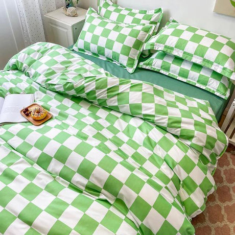 Checkered Bedding Set