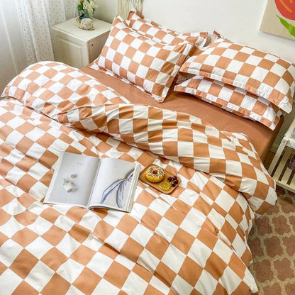 Checkered Bedding Set