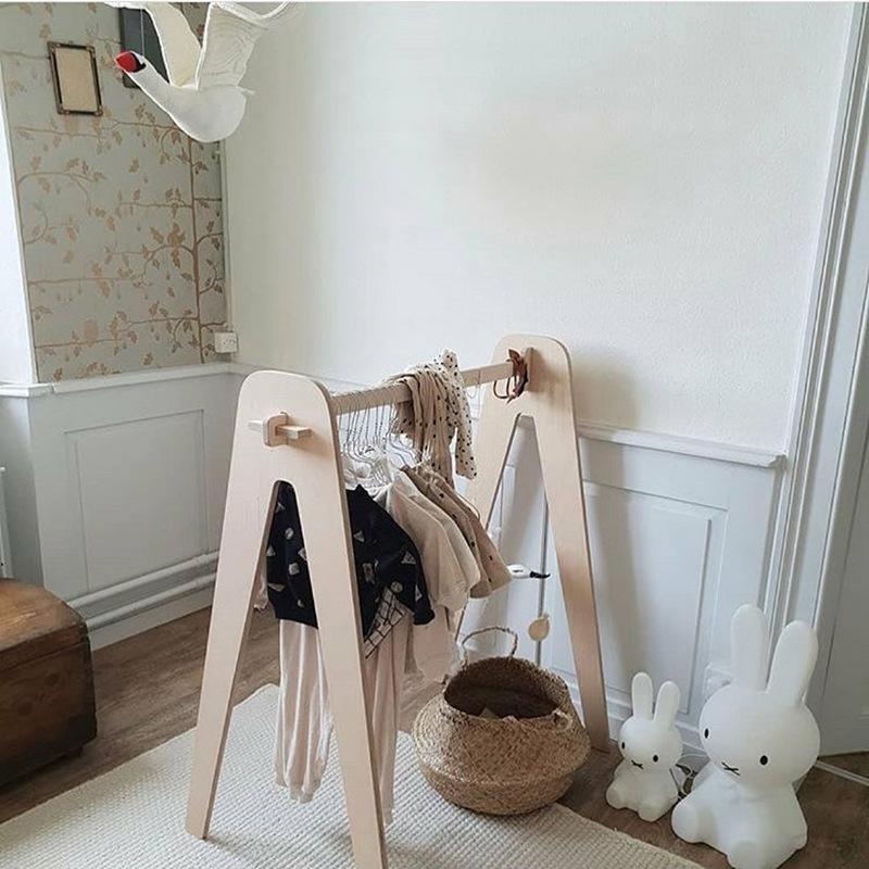 Wooden Clothing / Coat Rack for Kids Rooms