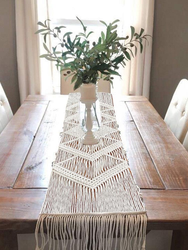 Clover Boho Table Runner