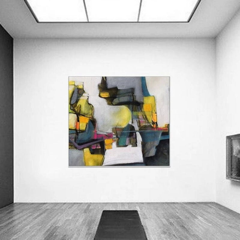 Colorama Hand Painted Canvas