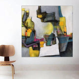 Colorama Hand Painted Canvas