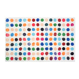 Colorful Element Dots Bath Mat