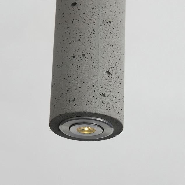 Concrete Pipe Pendant Light