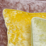 Cora Crushed Velvet Pillow Cover