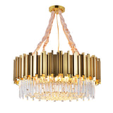 crystal chandelier round