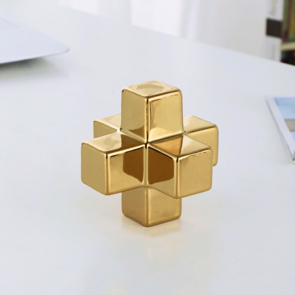 Cube Squared Statues