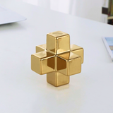 Cube Squared Statues