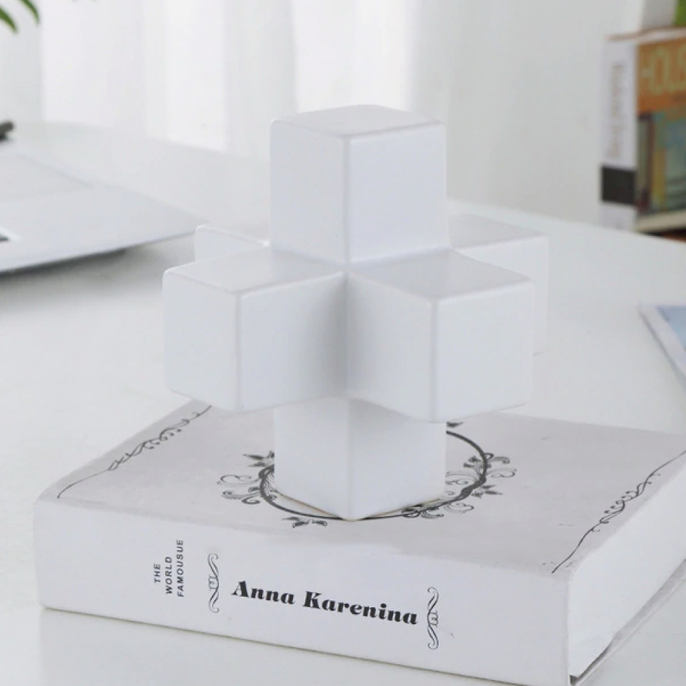 Cube Squared Statues