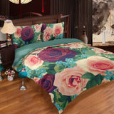 Blooming Rose Duvet Cover with Pillowcases