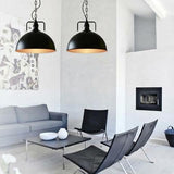 Semi Circle Dome Industrial Loft Pendant Ceiling Light