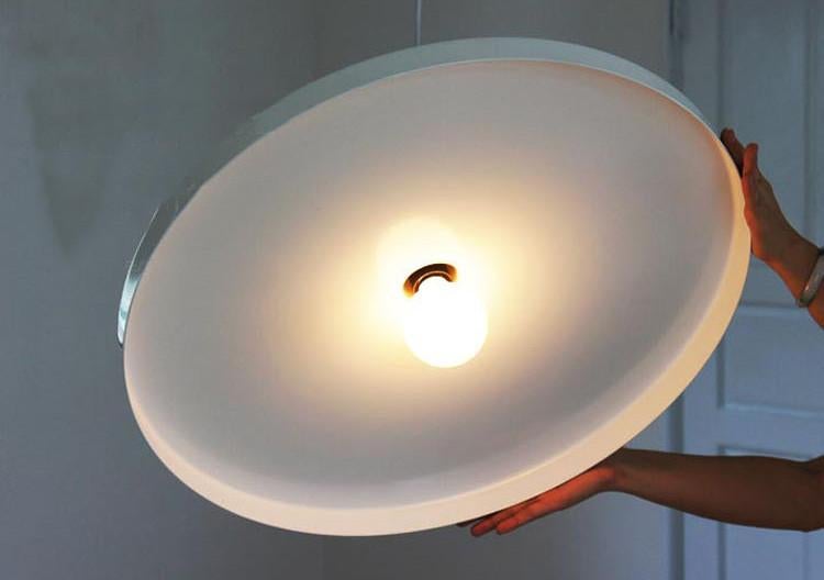 Minimalist Disk Pendant Light