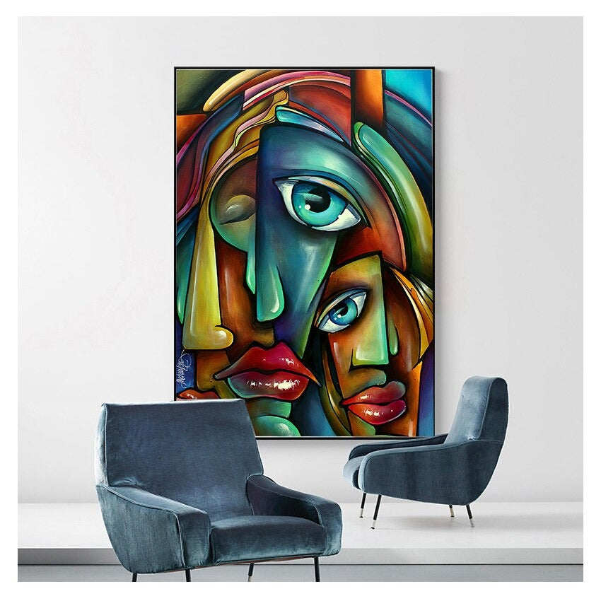 Distorted Canvas Print