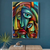 Distorted Canvas Print