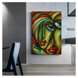 Distorted Canvas Print