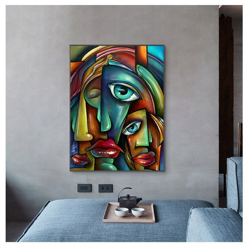 Distorted Canvas Print