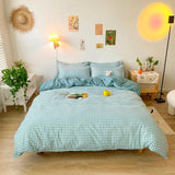 Dogtooth Korean Bedding Set