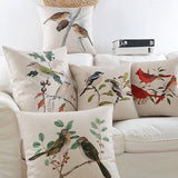 The Autumn Aviary Pillow Cover Collection