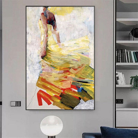 Elegance Hand Painted Canvas