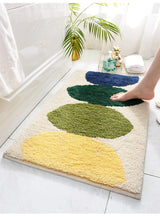 Lemon Tree Abstract Bath Mats