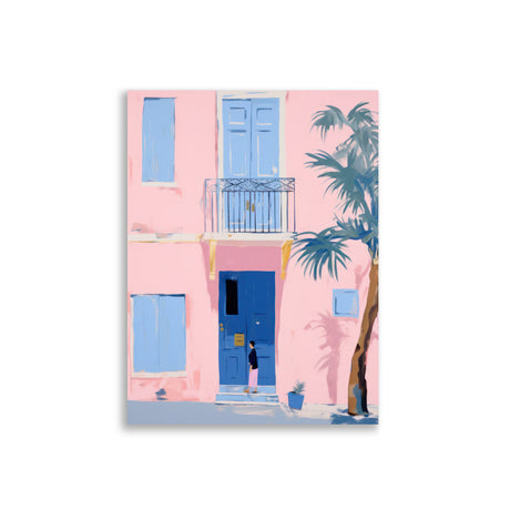 House with Blue Door