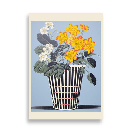 two flowers - Wallart