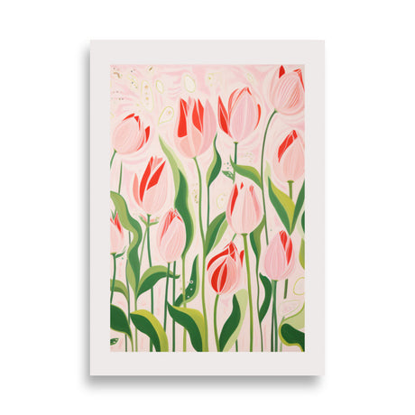 Tulips - Wallart