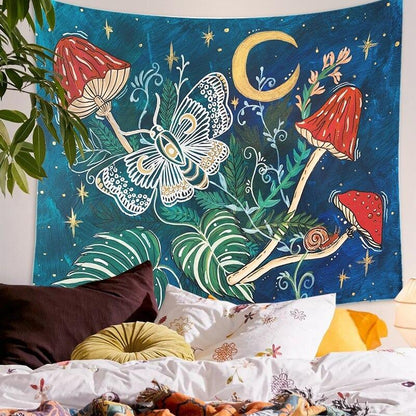 The Mystical Moth Tapestry