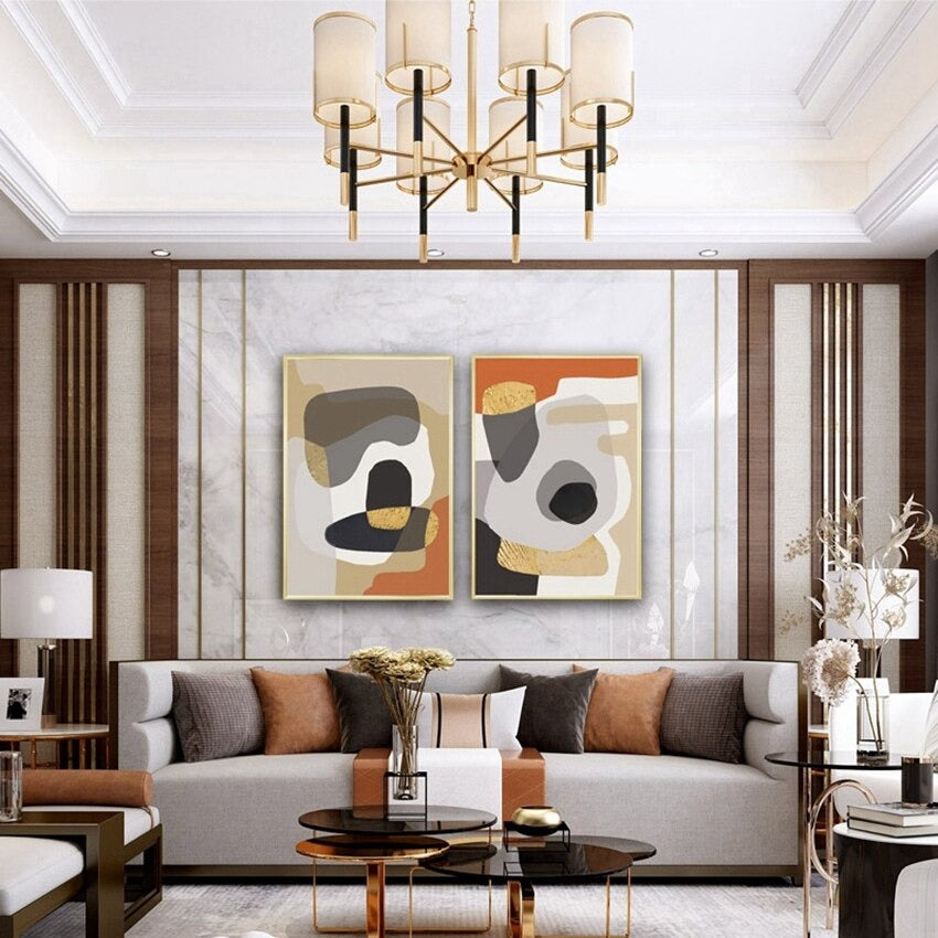 Father and Son Hand Painted Canvas