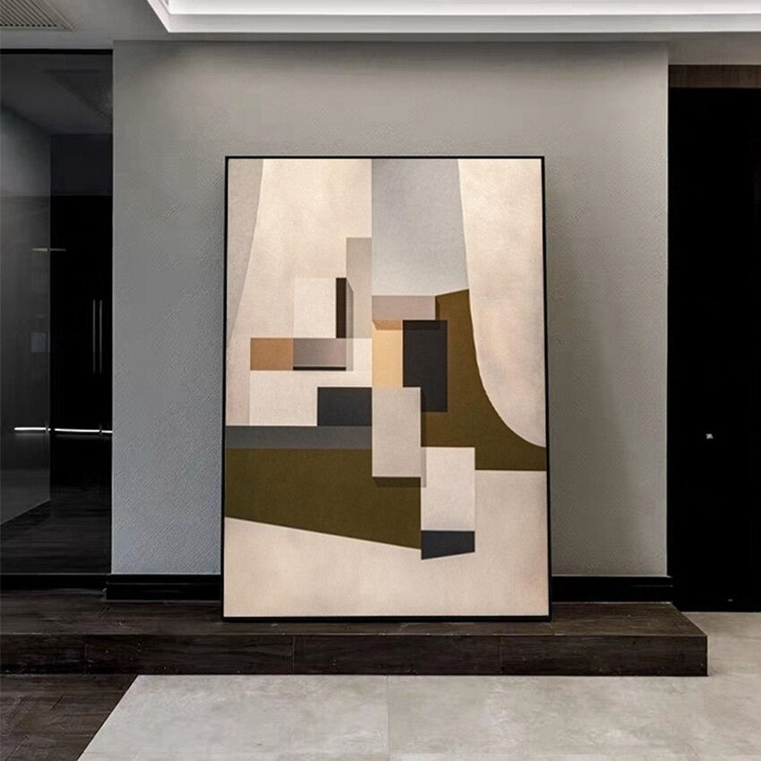 Father and Son Hand Painted Canvas