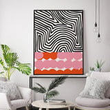 Fingerprints in the Abstract Canvas Prints