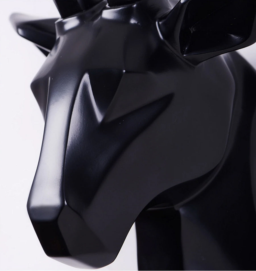 Finnigan Faux Deer Head Sculpture