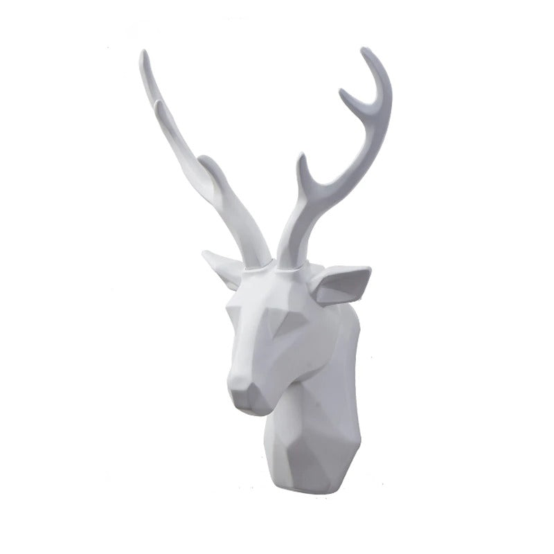 Finnigan Faux Deer Head Sculpture
