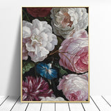Floral Peonies Wall Art Canvas Decorative Pictures Poster Print Wall Art Room Decor