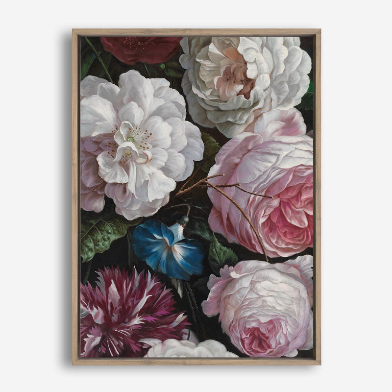 Floral Peonies Wall Art Canvas Decorative Pictures Poster Print Wall Art Room Decor
