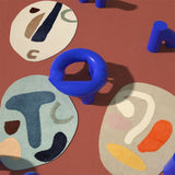 Franco Abstract Face Rugs